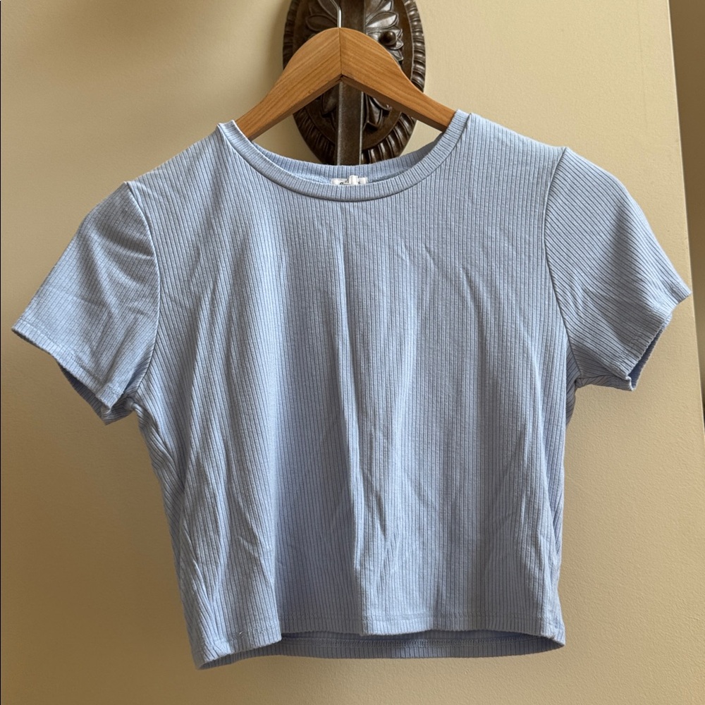 Garage Light Blue Short Sleeve Tee